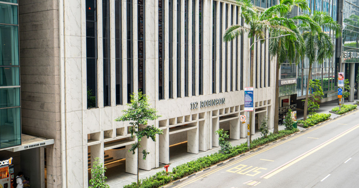 AM Alpha to sell freehold office building 112 Robinson for $346.7 mil - EDGEPROP SINGAPORE