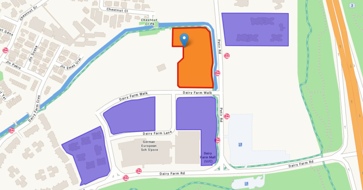 GLS sites at Dairy Farm Walk and Tengah Garden Ave launched for sale, Bayshore Rd site open for application - EDGEPROP SINGAPORE