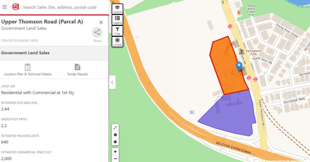 No bids submitted for Upper Thomson Road GLS site - EDGEPROP SINGAPORE