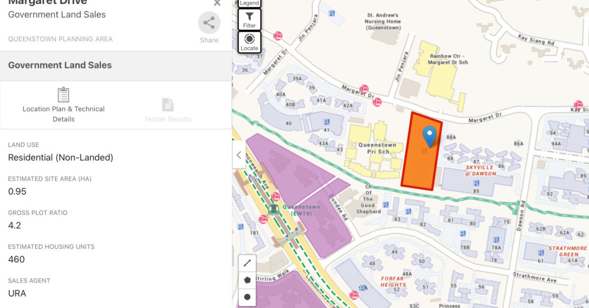 GuocoLand-Hong Leong JV submits top bid of $1,154 psf ppr for Margaret Drive GLS site - EDGEPROP SINGAPORE