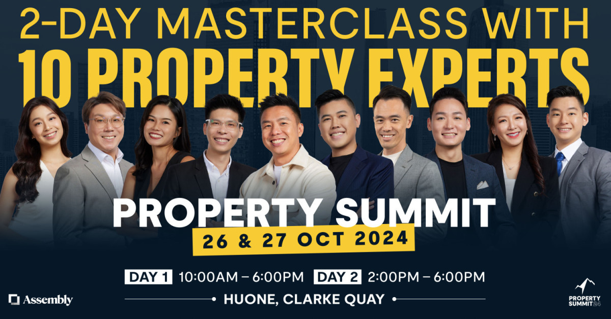 Property Summit 2024: A Two-Day Masterclass for Homeowners and Property Investors - EDGEPROP SINGAPORE