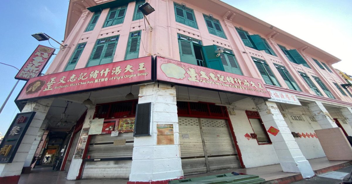 Three adjoining Jalan Besar shophouses for sale at $44 mil - EDGEPROP SINGAPORE